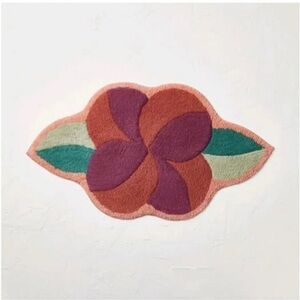 Opalhouse Jungalow Seasons go Around Flower Shaped 100% Cotton Bath Rug